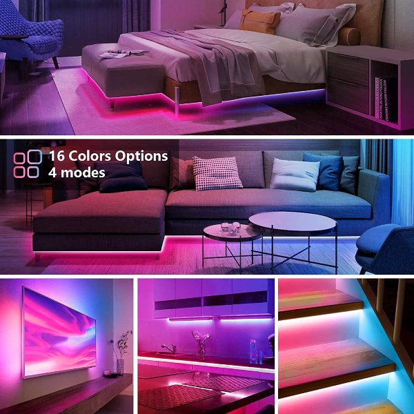 Ταινία LED RGB USB 2m με τηλεχειριστήριο Q-DT20 ANDOWL Andowl