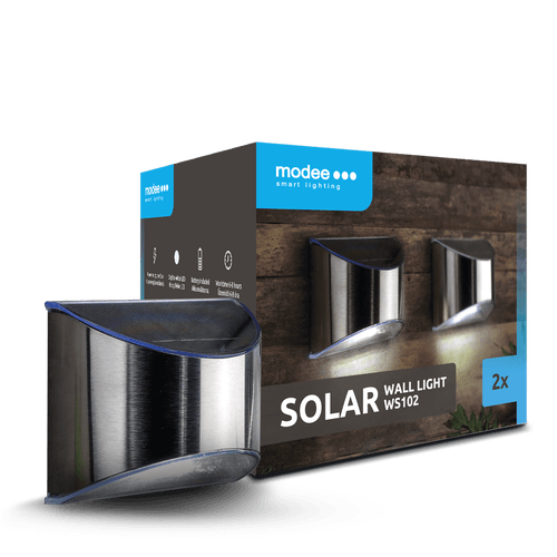 Modee Lighting LED Ηλιακό Φωτιστικό Τοίχου WS102