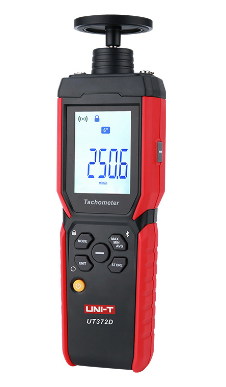 UNI-T ψηφιακό ταχόμετρο UT372D, επαφής & ανέπαφο, Bluetooth UT372D