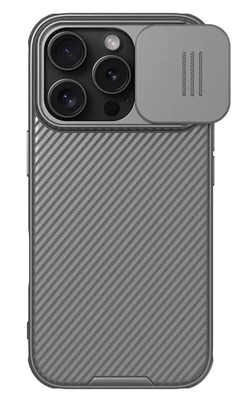 NILLKIN θήκη CamShield Pro για iPhone 16 Pro, γκρι 6902048286740