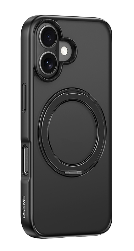 USAMS θήκη GZ US-BH893 για iPhone 16, διάφανη/μαύρη IP16GZ101