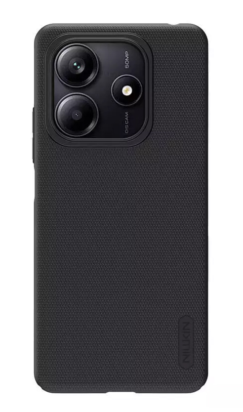 NILLKIN θήκη Super Frosted Shield για Xiaomi Redmi Note 14, μαύρη 6902048296435