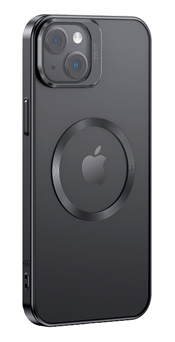 USAMS θήκη Geying US-BH854 για iPhone 15, διάφανη/μαύρη IP15GY01