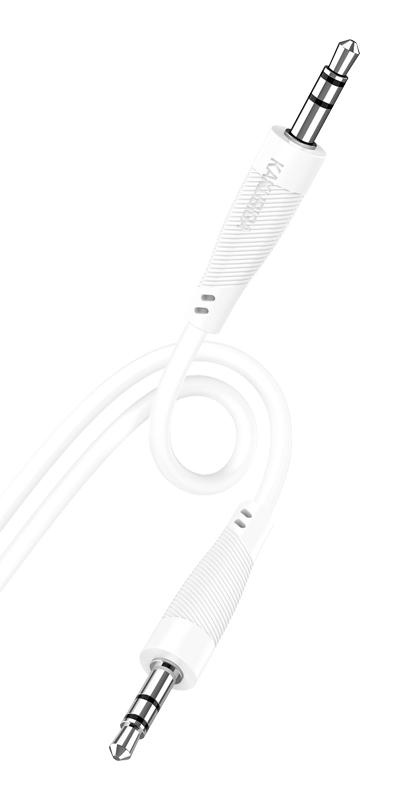 KAKUSIGA καλώδιο ήχου 3.5mm KSC-893, AUX, 1m, λευκό KSC-893-WH