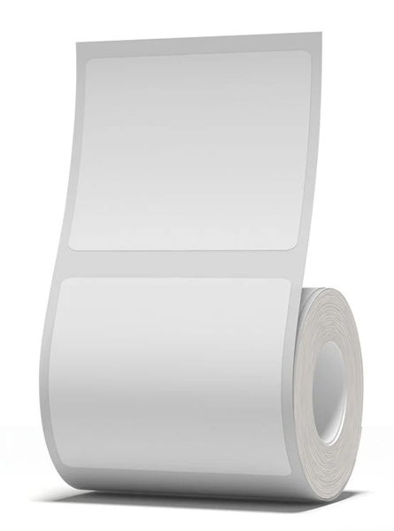 NIIMBOT ρολό θερμικών αυτοκόλλητων ετικετών T50X40-180-WH, 50x40mm, 180 ετικέτες, λευκό T50X40-180-WH