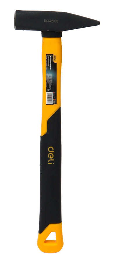 DELI σφυρί DL442005 με αντιολισθητική Fiberglass λαβή, 500gr, 335mm DL442005