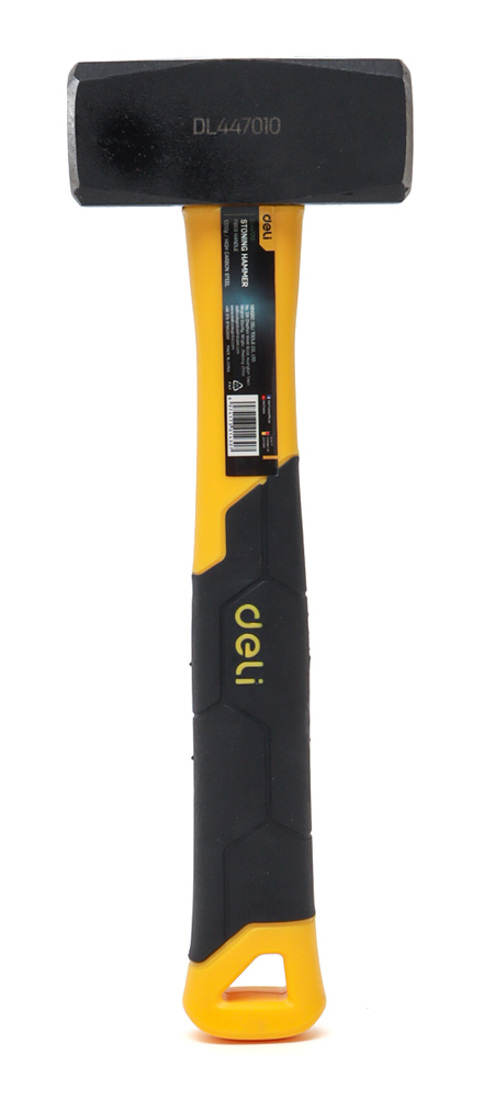 DELI βαριοπούλα DL447010 με αντιολισθητική Fiberglass λαβή, 1000gr, 275mm DL447010