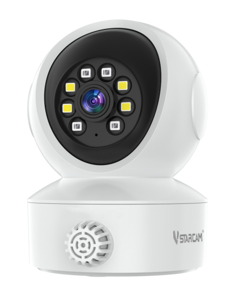 VSTARCAM smart κάμερα CS49LM με ανιχνευτή καπνού/αερίου, 3MP, WiFi, PTZ, SD CS49LM