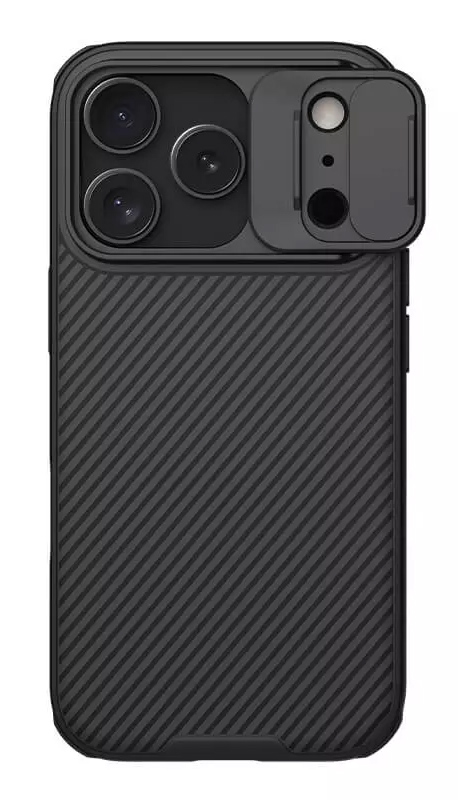 NILLKIN θήκη CamShield Pro για Apple iPhone 17 Pro, μαύρη 6902048303829