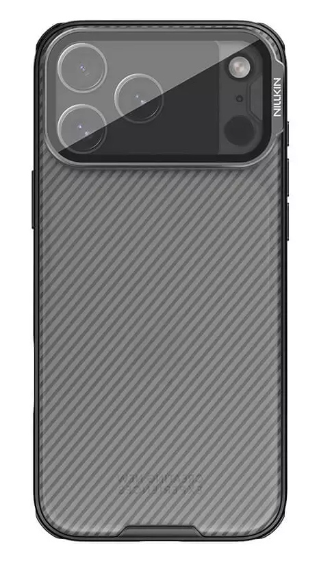 NILLKIN θήκη CamShield Prop για Apple iPhone 17 Pro Max, διάφανη/μαύρη 6902048304123