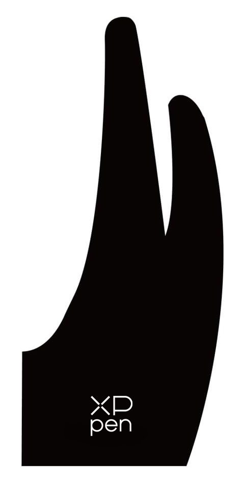 XP-PEN γάντι σχεδίασης AC08-M, medium, μαύρο AC08-M