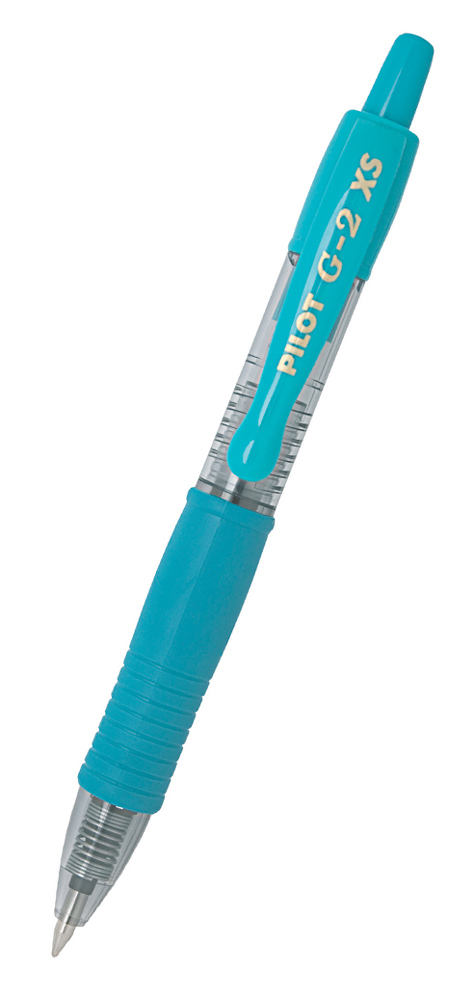 PILOT στυλό διαρκείας gel G-2 XS, 0.7mm, 11cm, γαλάζιο BL-G2-7-XS-LB