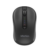 Meetion Ασύρματο Ποντίκι Office MT-BTM185R με Bluetooth & 2.4G Επαναφορτιζόμενο