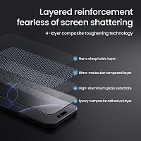 NILLKIN tempered glass 2.5D CP+ Pro για Apple iPhone 16 Pro Max 6902048287808
