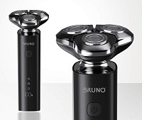 BRUNO BRN-0223 Ξυριστική Μηχανή Προσώπου επαναφορτιζόμενη, μαύρη BRN-0223