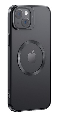 USAMS θήκη Geying US-BH854 για iPhone 15, διάφανη/μαύρη IP15GY01
