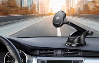 POWERTECH ασύρματος φορτιστής & βάση smartphone αυτοκινήτου PT-1492, Qi2, 15W, μαύρος PT-1492