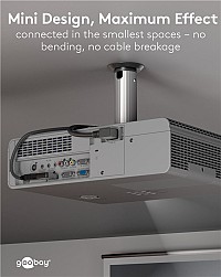 GOOBAY αντάπτορας DisplayPort 77132, 8K/144Hz, γωνιακός, μαύρος 77132