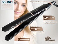 BRUNO BRN-0219 Ισιωτική πρέσα μαλλιών με κεραμικές πλάκες, 50W, ψηφιακή ένδειξη, black-copper BRN-0219