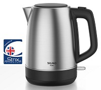 BRUNO BRN-0246 Βραστήρας νερού ανοξείδωτος 1.7L STRIX 2200W, Inox BRN-0246