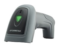 GTCODESTAR barcode scanner X-1901B με βάση, 1D & 2D, ενσύρματο & ασύρματο, Bluetooth, 2000mAh, μαύρο X-1901B