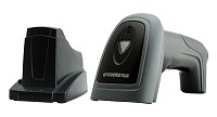 GTCODESTAR barcode scanner X-1901B με βάση, 1D & 2D, ενσύρματο & ασύρματο, Bluetooth, 2000mAh, μαύρο X-1901B