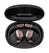 LDNIO earphones με θήκη φόρτισης T11, OWS, Φ15mm, 50/450mAh, μαύρα 6933138603697