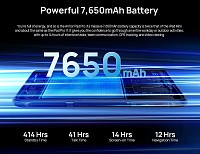 ULEFONE tablet Armor Pad Pro, 8, 8/256GB, 4G, 7650mAh, IP68/IP69K, μαύρο ARMORPAD-PRO