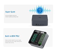 BEELINK mini PC EQi12-D4, Intel i3-1220P, 16GB, 500GB M.2, Windows 11 Pro EQI12D4-1220P-16500