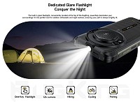 ULEFONE smartphone RugKing με ηχείο 3.5W, 5.99, 8/256GB, 9600mAh, IP68/IP69K, μαύρο RUGKING-BK