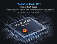 ULEFONE tablet Tab A9 Pro Kids, 8.68, 4/128GB, 4G, Android 15, 5040mAh, μπλε TABA9-PRO-BL