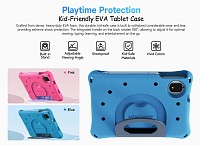 ULEFONE tablet Tab A9 Pro Kids, 8.68, 4/128GB, 4G, Android 15, 5040mAh, μπλε TABA9-PRO-BL