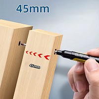 Ανεξίτηλος μαρκαδόρος σημαδέματος TOOL-0100 με μακριά μύτη, 45mm, κόκκινος, 2τμχ TOOL-0100