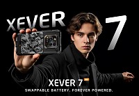 RUGONE smartphone Xever 7, 6.67, 12/512GB, 5G, 5550mAh, IP68/IP69K/MIL-STD-810H, μαύρο XEVER7-BK