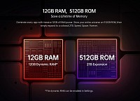 RUGONE smartphone Xever 7, 6.67, 12/512GB, 5G, 5550mAh, IP68/IP69K/MIL-STD-810H, μαύρο XEVER7-BK