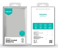 NILLKIN θήκη Super Frosted Shield Pro για Apple iPhone 17 Pro, διάφανη/μαύρη 6902048303676