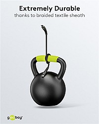 GOOBAY καλώδιο USB-C 73954, 60W, 480Mbps, 2m, μαύρο 73954