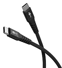 GOOBAY καλώδιο USB-C 73954, 60W, 480Mbps, 2m, μαύρο 73954