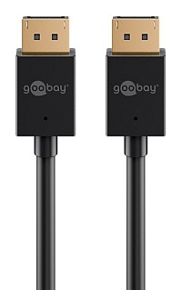 GOOBAY καλώδιο DisplayPort 77442, 8K/120Hz, 40 Gbps, 1m, μαύρο 77442