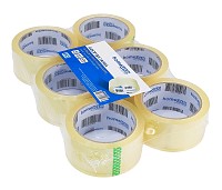 HOME USE αυτοκόλλητη ταινία HUH-0259, διάφανη, αθόρυβη, 48mm, 60m, 6τμχ HUH-0259