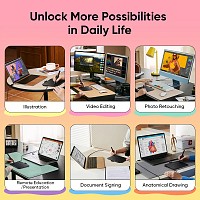 XP-PEN ταμπλέτα σχεδίασης με γραφίδα Deco 640, 160x90mm, μαύρο IT640