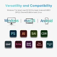 XP-PEN ταμπλέτα σχεδίασης με οθόνη & γραφίδα Artist 13.3 Pro V2, 10.95, μαύρο MD130FH-AD41