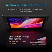 XP-PEN ταμπλέτα σχεδίασης με οθόνη & γραφίδα Artist 13.3 Pro V2, 10.95, μαύρο MD130FH-AD41