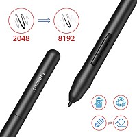 XP-PEN ταμπλέτα σχεδίασης με γραφίδα Star G430S, 101.6x76.2mm, μαύρο STARG430S-B