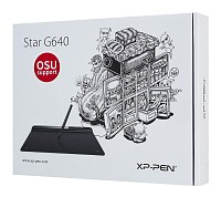 XP-PEN ταμπλέτα σχεδίασης με γραφίδα Star G640, 152.4x101.6mm, μαύρο STARG640