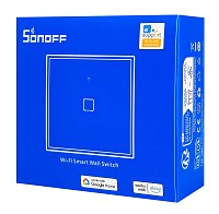 SONOFF smart διακόπτης ΤΧ-T2EU1C, αφής, Wi-Fi, μονός, λευκός TX-T2EU1C