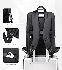 ARCTIC HUNTER τσάντα πλάτης B00872 με θήκη laptop 15.6, 14.5L, μαύρη B00872-BK