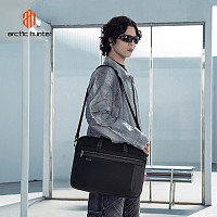 ARCTIC HUNTER τσάντα ώμου GWB00849 με θήκη laptop 15.6, 14L, μαύρη GWB00849-BK