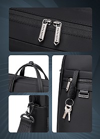 ARCTIC HUNTER τσάντα ώμου GWB00849 με θήκη laptop 15.6, 14L, μαύρη GWB00849-BK