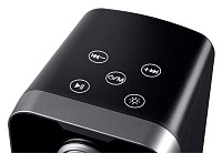 POWERTECH ηχεία PT-1575 με RGB φωτισμό, 2x 5W, Bluetooth & USB/USB-C, μαύρα PT-1575